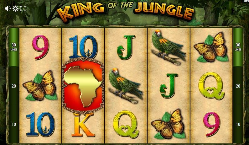 King of the jungle slot